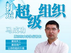 馬成功：如何打造超級組織